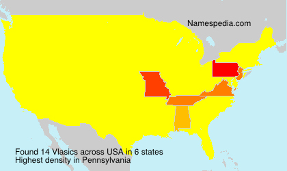 Surname Vlasics in USA Surname Vlasics in USA