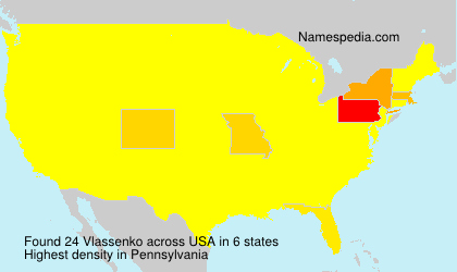 Surname Vlassenko in USA Surname Vlassenko in USA
