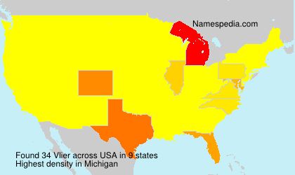 Surname Vlier in USA Surname Vlier in USA