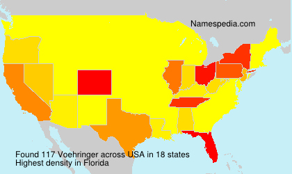 Surname Voehringer in USA Surname Voehringer in USA