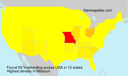 Surname Voelkerding in USA Surname Voelkerding in USA