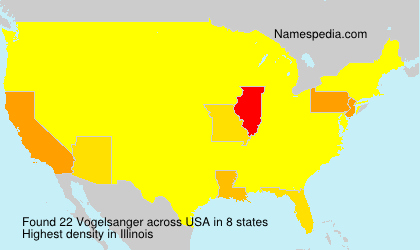 Surname Vogelsanger in USA Surname Vogelsanger in USA