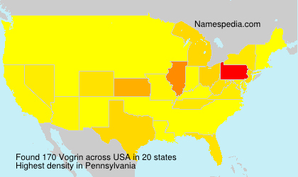 Surname Vogrin in USA Surname Vogrin in USA