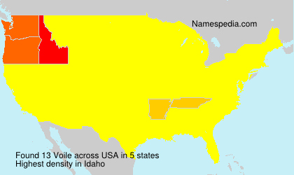 Surname Voile in USA Surname Voile in USA