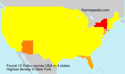 Surname Voitcu in USA Surname Voitcu in USA