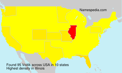 Surname Voitik in USA Surname Voitik in USA