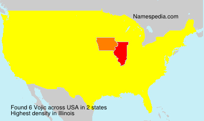 Surname Vojic in USA Surname Vojic in USA