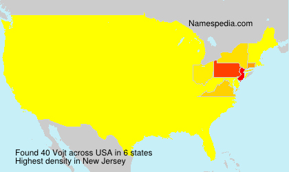Surname Vojt in USA Surname Vojt in USA