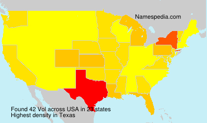 Surname Vol in USA Surname Vol in USA
