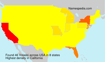 Surname Volaski in USA Surname Volaski in USA