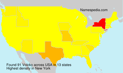 Surname Volcko in USA Surname Volcko in USA