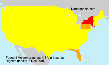 Surname Voldemar in USA Surname Voldemar in USA