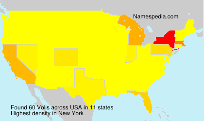 Surname Volis in USA Surname Volis in USA