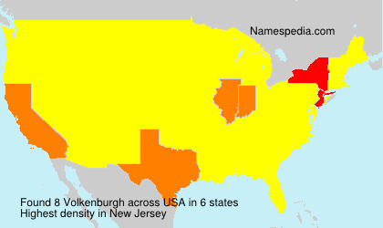 Surname Volkenburgh in USA Surname Volkenburgh in USA