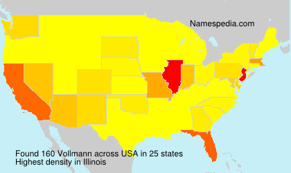 Surname Vollmann in USA Surname Vollmann in USA