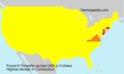 Surname Volodzko in USA Surname Volodzko in USA
