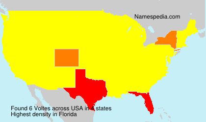 Surname Voltes in USA Surname Voltes in USA