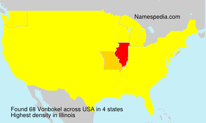 Surname Vonbokel in USA Surname Vonbokel in USA