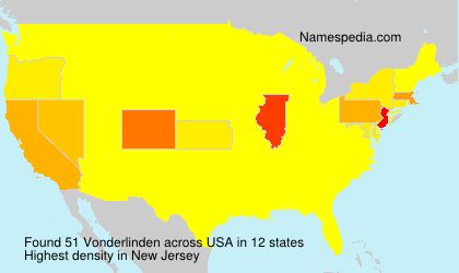 Surname Vonderlinden in USA Surname Vonderlinden in USA