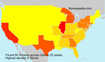 Surname Vonetta in USA Surname Vonetta in USA