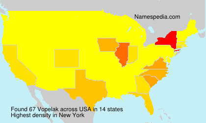Surname Vopelak in USA Surname Vopelak in USA