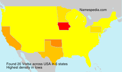 Surname Vorba in USA Surname Vorba in USA