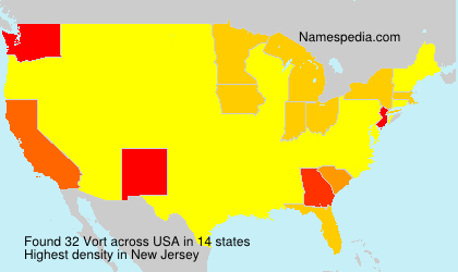 Surname Vort in USA Surname Vort in USA