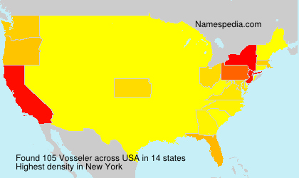 Surname Vosseler in USA Surname Vosseler in USA
