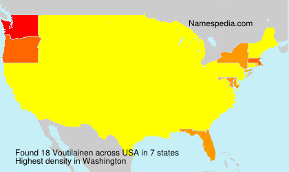 Surname Voutilainen in USA Surname Voutilainen in USA