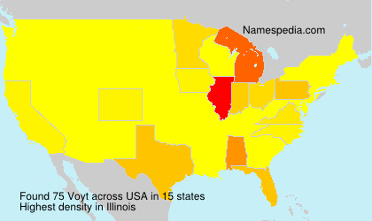 Surname Voyt in USA Surname Voyt in USA