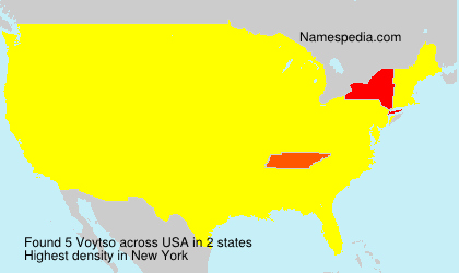 Surname Voytso in USA Surname Voytso in USA