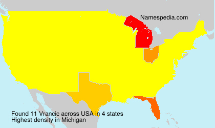Surname Vrancic in USA Surname Vrancic in USA