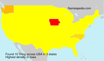Surname Vring in USA Surname Vring in USA