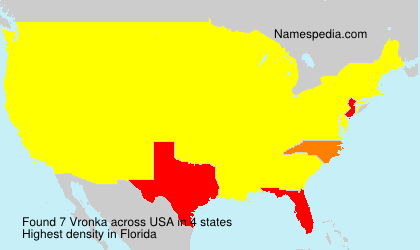 Surname Vronka in USA Surname Vronka in USA