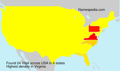 Surname Vtipil in USA Surname Vtipil in USA