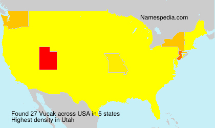 Surname Vucak in USA