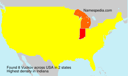 Surname Vuckov in USA