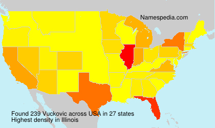 Surname Vuckovic in USA Surname Vuckovic in USA
