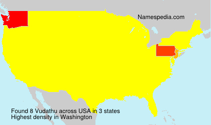 Surname Vudathu in USA Surname Vudathu in USA