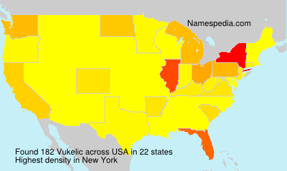 Surname Vukelic in USA Surname Vukelic in USA