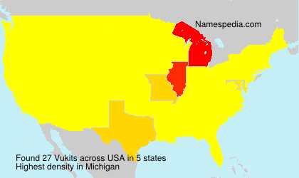 Surname Vukits in USA Surname Vukits in USA
