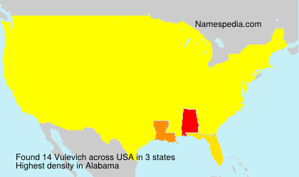 Surname Vulevich in USA Surname Vulevich in USA