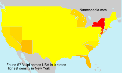 Surname Vulpi in USA Surname Vulpi in USA