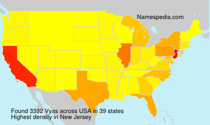 Surname Vyas in USA Surname Vyas in USA