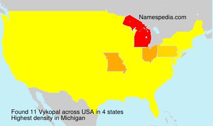 Surname Vykopal in USA Surname Vykopal in USA