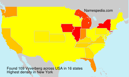 Surname Vyverberg in USA Surname Vyverberg in USA