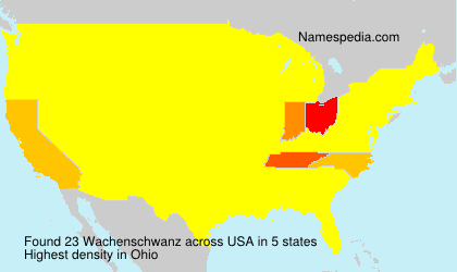 Surname Wachenschwanz in USA Surname Wachenschwanz in USA