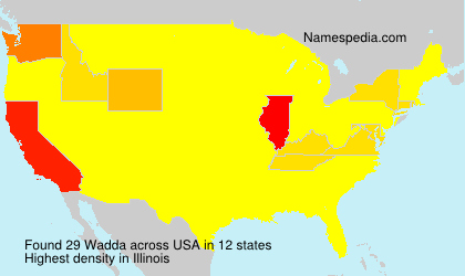 Surname Wadda in USA Surname Wadda in USA