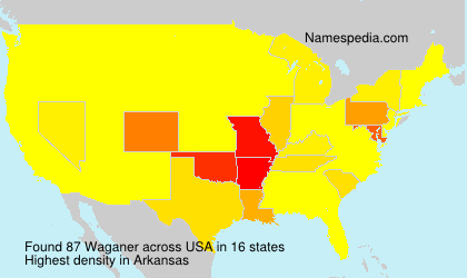 Surname Waganer in USA Surname Waganer in USA