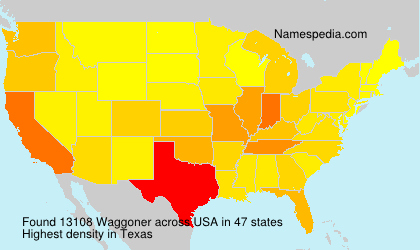 Surname Waggoner in USA Surname Waggoner in USA